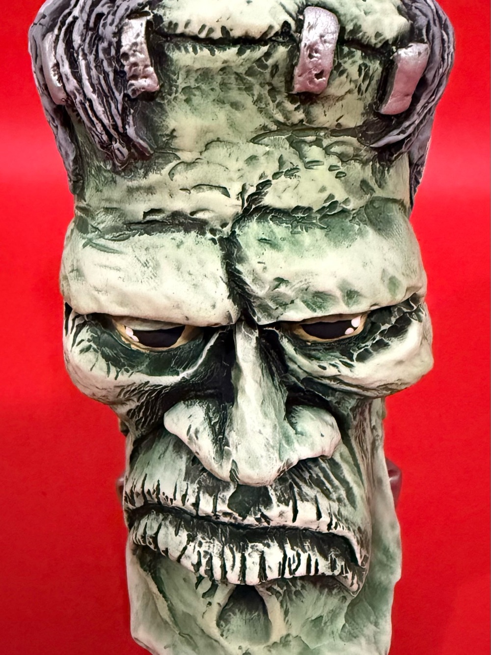 Custom Sculpted Frankenstein Monster Gear Shift Knob by Twisted Shifterz